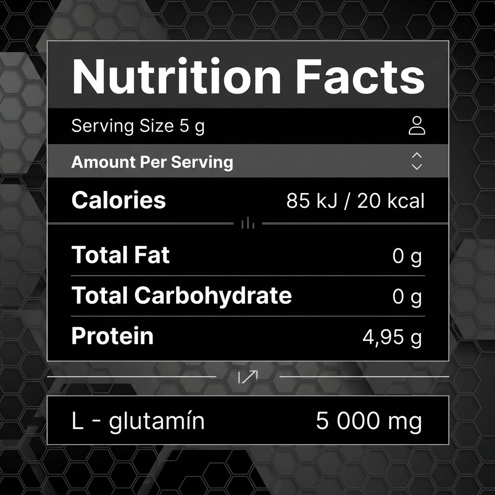 glutamin nutrition facts